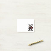 Count Dabula dabs durch die Nacht Post-it Klebezettel (Auf Schreibtisch)