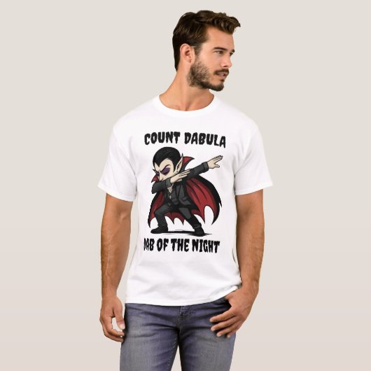 Count Dabula dabs durch die Nacht T-Shirt (Vorne ganz)