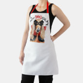 Count DOGcula Afghan Hound Hund Hund Funny Hallowe Schürze (InSitu)