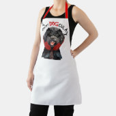 Count DOGcula Barbet Dog Funny Halloween Schürze (InSitu)