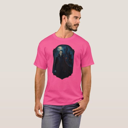 Count Dracula Design T-Shirt (Vorne ganz)