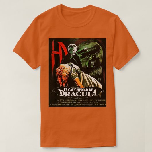 Count Dracula Fan Art T-Shirt (Design vorne)