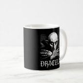 Count Dracula Halloween Vampire Kaffeetasse (VorderseiteRechts)