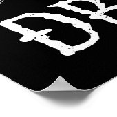 Count Dracula Halloween Vampire Poster (Ecke)