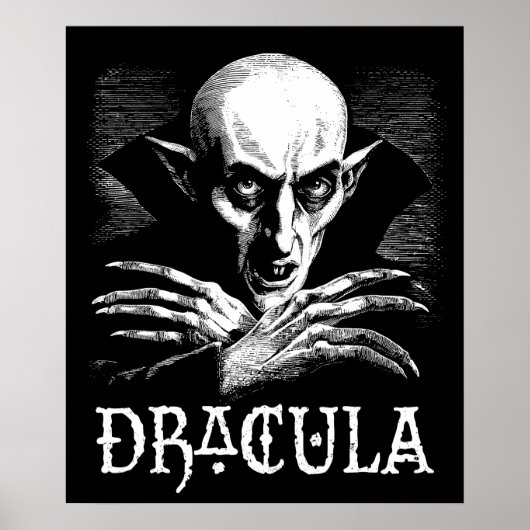 Count Dracula Halloween Vampire Poster (Vorne)