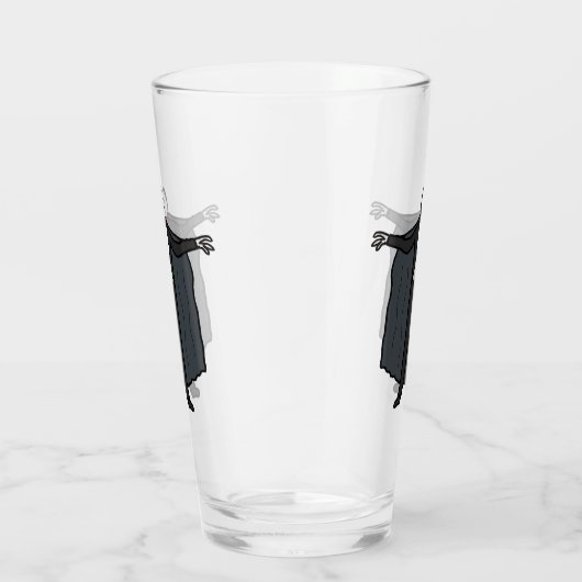 Count Dracula Vampire Glas (Rechts)