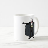 Count Dracula Vampire Kaffeetasse (VorderseiteRechts)