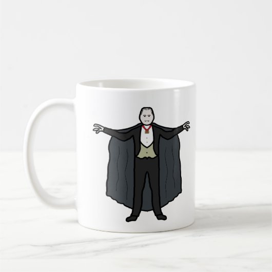 Count Dracula Vampire Kaffeetasse (Links)