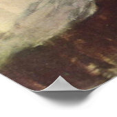 Count Lepic und seine Töchter - Edgar Degas Poster (Ecke)