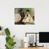 Count Lepic und seine Töchter - Edgar Degas Poster (Heimbüro)