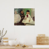 Count Lepic und seine Töchter - Edgar Degas Poster (Küche)