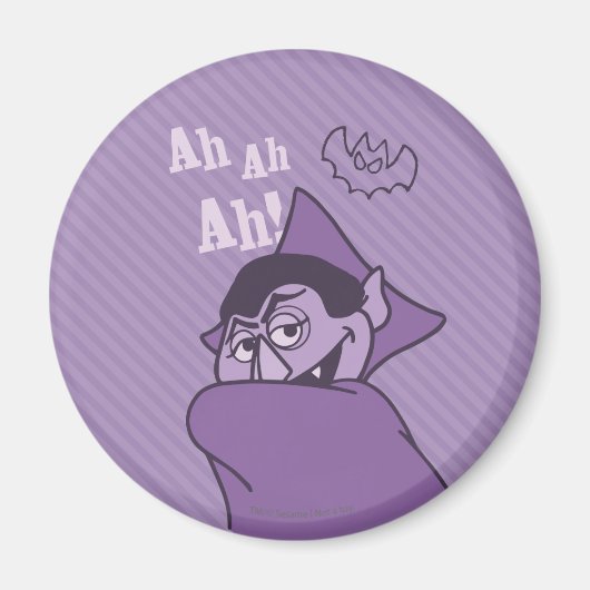 Count von Count - Ah Ah! Magnet (Vorne)