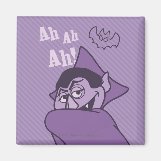 Count von Count - Ah Ah! Magnet (Vorne)