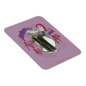 Count von Count B&W Sketch Zeichnend Magnet (Rechte Seite)