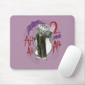Count von Count B&W Sketch Zeichnend Mousepad (Mit Mouse)