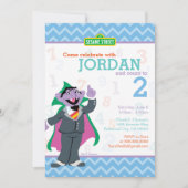 Count von Count Birthday Einladung (Vorderseite)