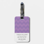 Count von Count Classic Style 2 Gepäckanhänger (Rückseite vertikal)