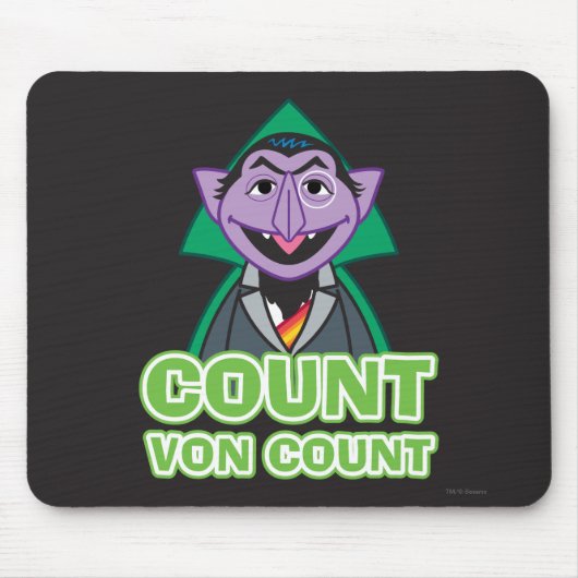 Count von Count Classic Style 2 Mousepad (Vorne)