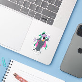 Count von Count Classic Style Aufkleber (Laptop mit iPhone)