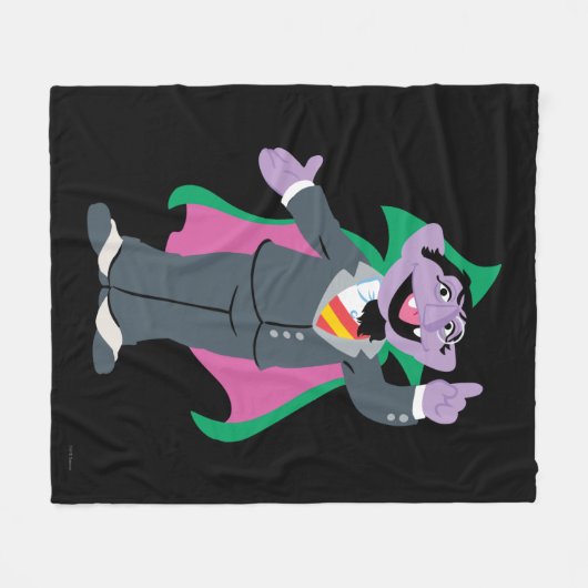 Count von Count Classic Style Fleecedecke (Vorderseite (Horizontal))