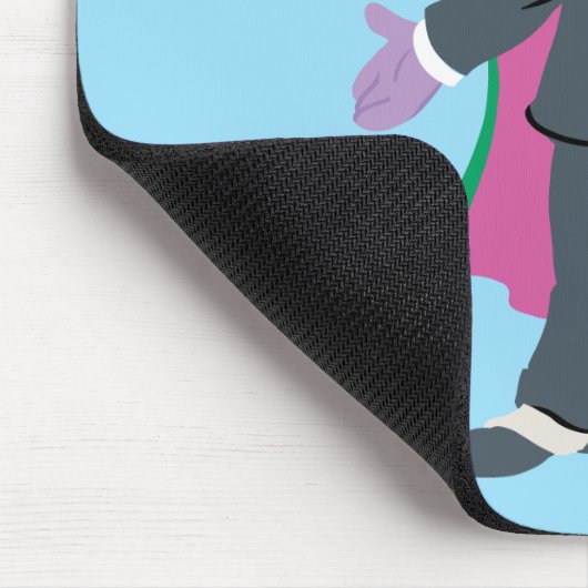 Count von Count Classic Style Mousepad (Ecke)