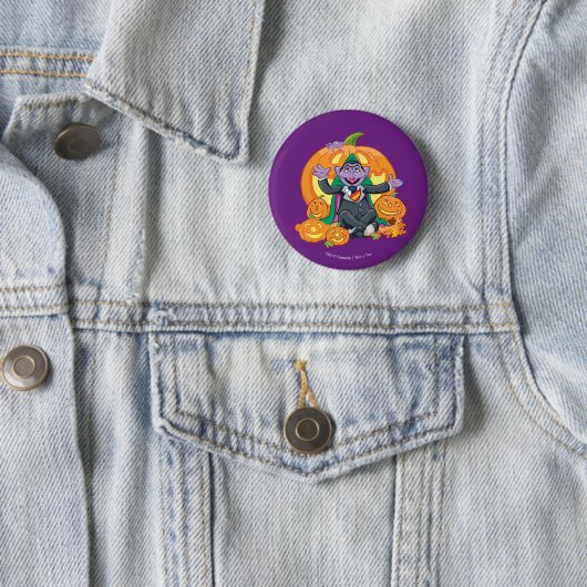 Count von Count | Halloween Pumpkins Button (Beispiel)
