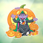 Count von Count | Halloween Pumpkins Fensteraufkleber (Blatt 3)