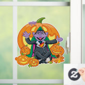 Count von Count | Halloween Pumpkins Fensteraufkleber (Zuhause)