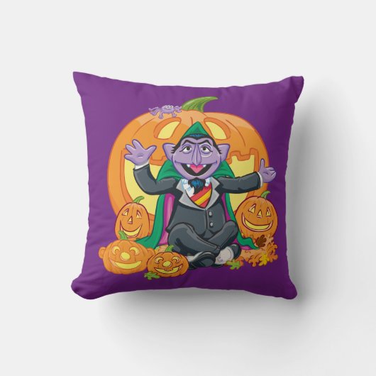 Count von Count | Halloween Pumpkins Kissen (Vorderseite)