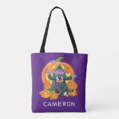 Count von Count | Halloween Pumpkins Tasche (Rückseite)