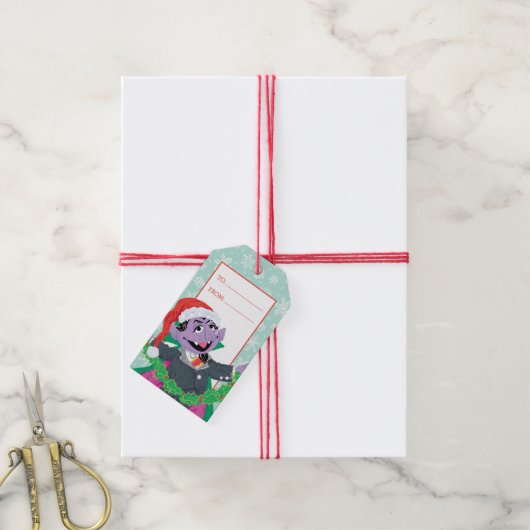 Count von Count Holiday Scribble Geschenkanhänger (Mit Garn)