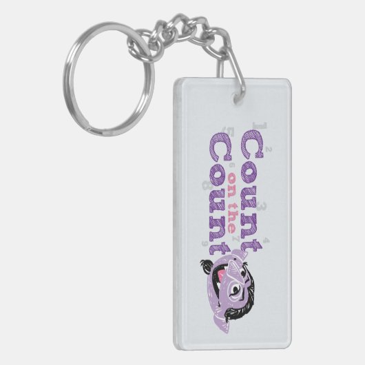 Count von Count Image Schlüsselanhänger (Vorderseite links)