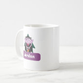 Count von Count Name Sesame Street Kaffeetasse (Vorderseite Links)
