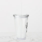 Count von Count Skate Logo - Countin' 24/7 Acryltrinkbecher (Rechts)