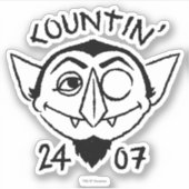 Count von Count Skate Logo - Countin' 24/7 Aufkleber (Vorderseite)