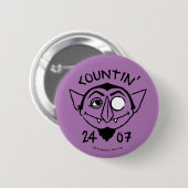 Count von Count Skate Logo - Countin' 24/7 Button (Vorne & Hinten)