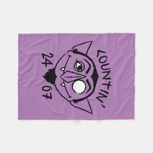 Count von Count Skate Logo - Countin' 24/7 Fleecedecke (Vorderseite (Horizontal))