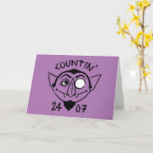 Count von Count Skate Logo - Countin' 24/7 Karte (Gelbe Blume)