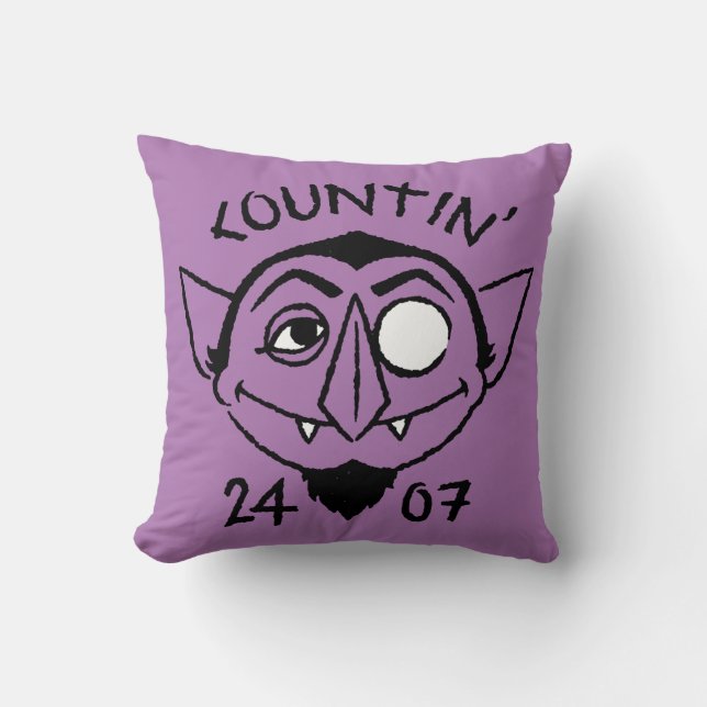 Count von Count Skate Logo - Countin' 24/7 Kissen (Vorderseite)