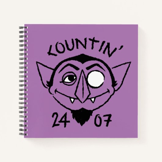 Count von Count Skate Logo - Countin' 24/7 Notizblock (Vorderseite)