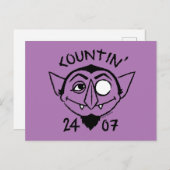 Count von Count Skate Logo - Countin' 24/7 Postkarte (Vorne/Hinten)
