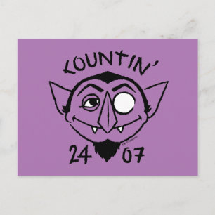 Count von Count Skate Logo - Countin' 24/7 Postkarte