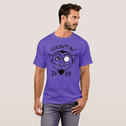 Count von Count Skate Logo - Countin' 24/7 T-Shirt (Vorne ganz)