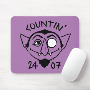 Count von Count Skate Logo - Zählen 24/7 Mousepad