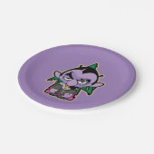 Count von Count Zombie Pappteller (Schrägansicht)