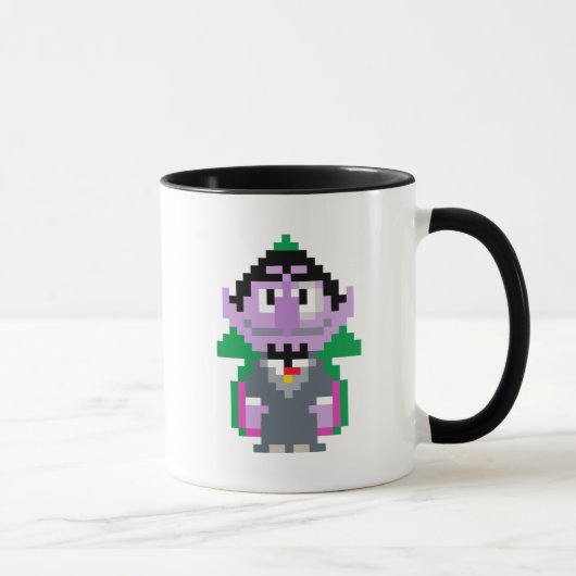 Count von Pixel Art Tasse (Rechts)