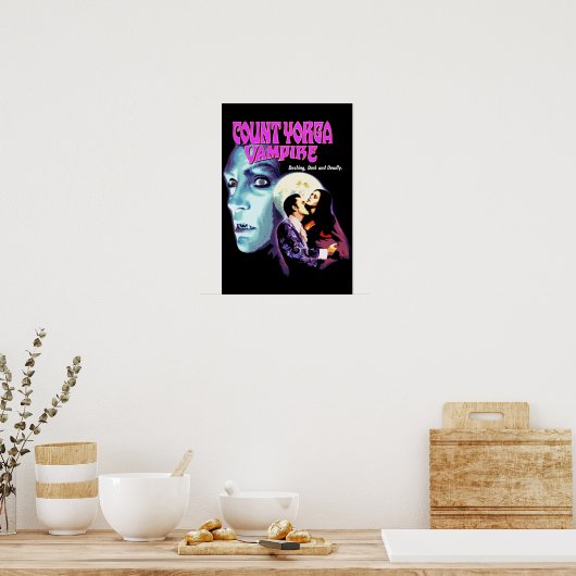 Count Yorga Vampire Poster (Küche)