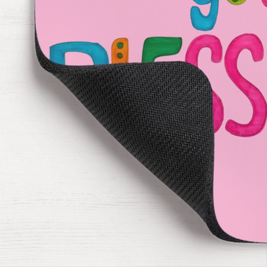 Count your Blessings Mousepad (Ecke)