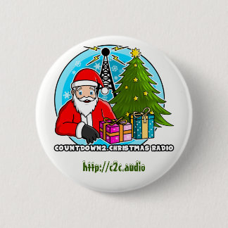 Countdown2.Christmas runder Radioknopf Button