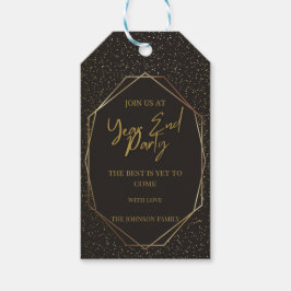 Countdown bis 2025: Feiern Sie das neue Jahr! Geschenkanhänger